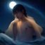 用户「夜航星」头像，男性用户，活跃评论者